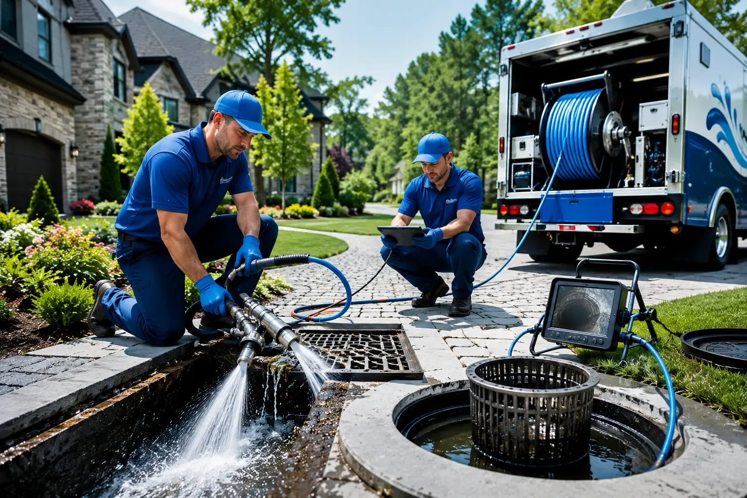 Local outdoor drain cleaning professionals in Grandview, MO